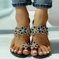 thumbnail image 5 of VerPetridure Summer Sandals for Women 2023 Women's Crystal Sandals Flowers Slippers Shoes Ladies Footwear Flat Beach Shoes, 5 of 9