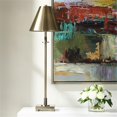 thumbnail image 5 of Bowery Hill 32"H x 10"W x 10"D Metal Table Lamp in Antique Brass, 5 of 7