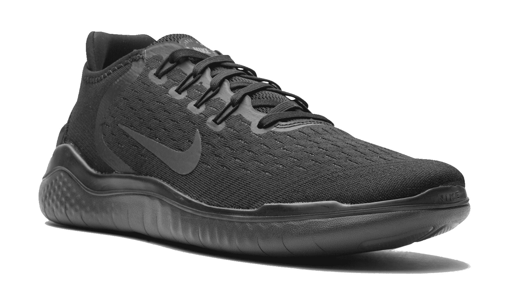 NIKE MENS Free RN 2018 "Triple Black" 942836 002 from Stadium Goods