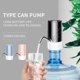 thumbnail image 2 of Bomba dispensadora de agua eléctrica Bomba automática para botellas de agua Bomba dispensadora de agua eléctrica con carga USB Bomba dispensadora de agua para botellas Interruptor automático, blanco, 2 of 5