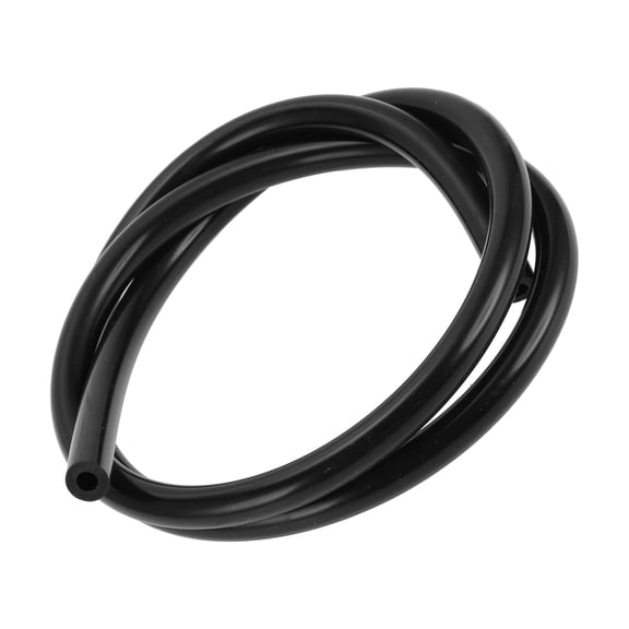 4FT 1/4" 6mm ID 3mm Thickness Silicone Vacuum Tubing Hose Automotive Vacuum Line for Air and Water