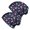 Astronaut and Earth Blue Pattern, variant on Astronaut and Alien Black Pattern 2 Pack Slouchy Beanie Hat, Warm Winter Skull Cap with Stretchy Fabric & Soft Texture, Warm Thermal Gifts for Unisex Men Women