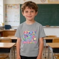 thumbnail image 2 of Camisetas de Manga Corta Linda con Impresión Gráfica Linda para la Temporada Escolar de las Niñas Camisetas de Manga Corta para el Juego Casual Y los Trajes Familiares, 2 of 9