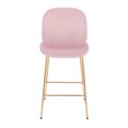 thumbnail image 1 of Plata Import Lotus Stool in Pink, 1 of 4