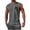 Gray#palm tree tank top, variant on Mens Tank Tops Summer Casual Beach Tank Top Palm Tree Print Undershirt Army Green S