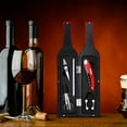 thumbnail image 7 of Kato 5-Piece Wine Accessory Set with Corkscrew & Foil Cutter Knife - Bottle Opener Kit for Wedding, Birthday Gifts (Red Gift Box), 7 of 7