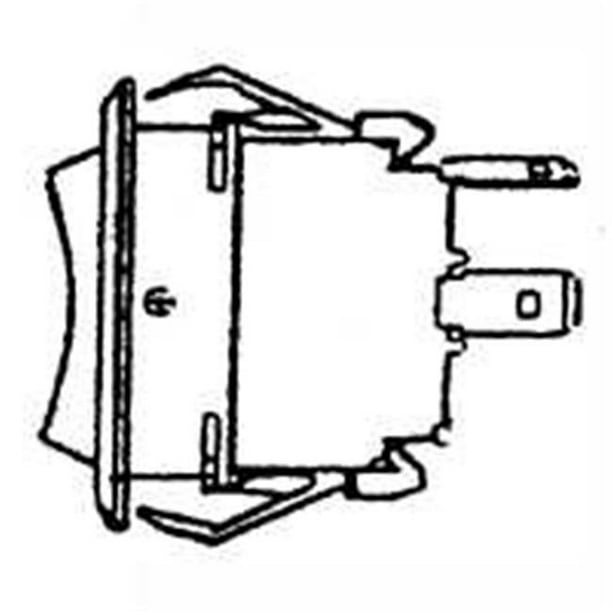 États-Unis Hardware M-047C 2-Way Bilge Pump Switch