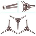thumbnail image 4 of Miangastore Microwave Turntable Ring Set Coffee Plastic Durable Wear Resistant 3PCS, 4 of 8