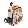 thumbnail image 2 of FORMRS School Backpack with Front Zippered Pocket 12" Student Travel Daypack, Pumpkins Pattern, 2 of 6