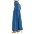 thumbnail image 4 of RISEN High-Waisted Wide Leg Jeans, 4 of 5