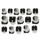 thumbnail image 5 of surtido densadores electrolíticos SMD de 400 piezas, rango de 24 tipos 1-1000 5W 5V 1A condensador electrolítico de aluminio para SM SunniMix Capacitor electrolítico, 5 of 6