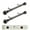Silver, variant on Jax 1.5" Side Curtain Rod 18 inch Long (Set of 2) - Cocoa