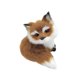 thumbnail image 1 of Liquidación de Zmeidao: animales de peluche de imitación, zorros pequeños, colgantes, adornos, juguetes, artesanías, artículos para festivales, 1 of 6