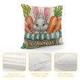 thumbnail image 4 of PCS Easter Pillow Covers Inches Bunny Easter Pillow Cases for Home Bed Holiday Farmhouse Outdoor Decoration Pink Easter Throw Pillow Covers for Sofa Couch Cushion, 4 of 5