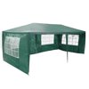 Yescom 20'x10' Outdoor Wedding Party BBQ Patio w/ 4 Removable Side Walls Green Canopy Shelter