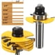 thumbnail image 5 of 4pzs Cortador de Ranura Broca Router 3 Herramienta de Carpinteria Ajustable Vastago de 1/2 y 1/4 de Pulgada, 5 of 5