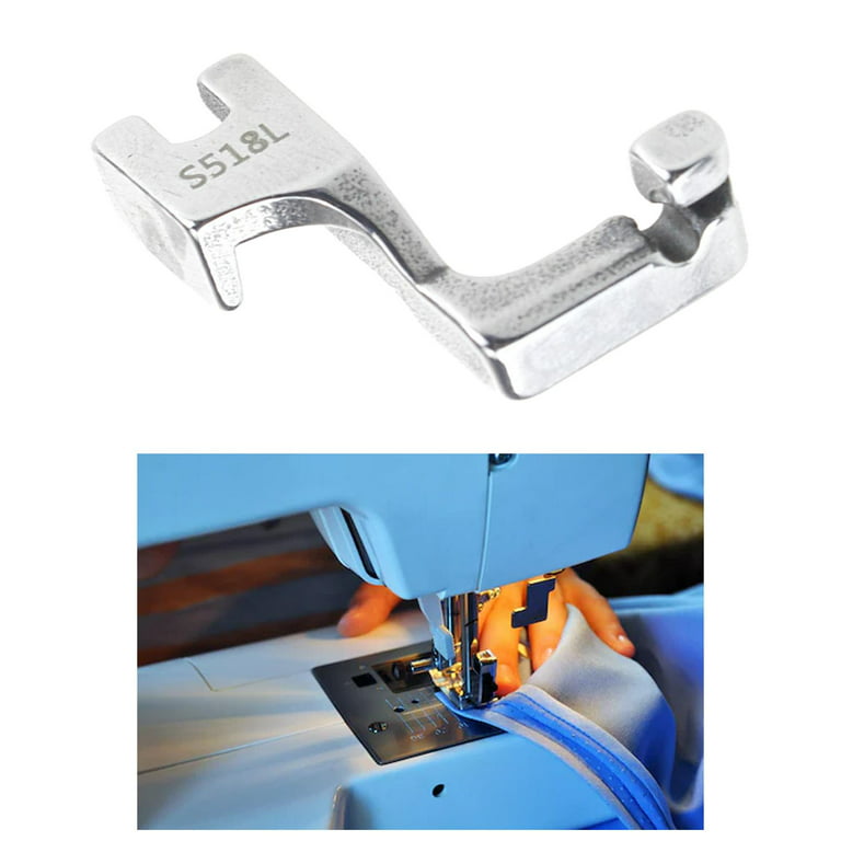 5 Presser Feet For industrial sewing machines - Zipper foot, invisible zipper  foot, standard foot,, Fits Juki