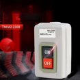 thumbnail image 2 of 2025 3.7KW 380V 3P 3 Phase ON/Off Self Lock Push Button Power Switch Mechanical Equipment Control Station, 2 of 5