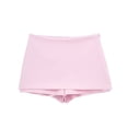 thumbnail image 3 of HH TRAF Conjunto elegante de 2 piezas para mujer, camisetas sin mangas con cuello halter sexy, top corto ajustado sin mangas, minifaldas casuales de cintura alta para mujer, pantalones cortos, 3 of 5
