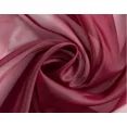 thumbnail image 4 of Gorgeous Home Linen Faux Silk Sheer Grommet Curtain Panels 108" x 63" Ruby Burgundy., 4 of 5