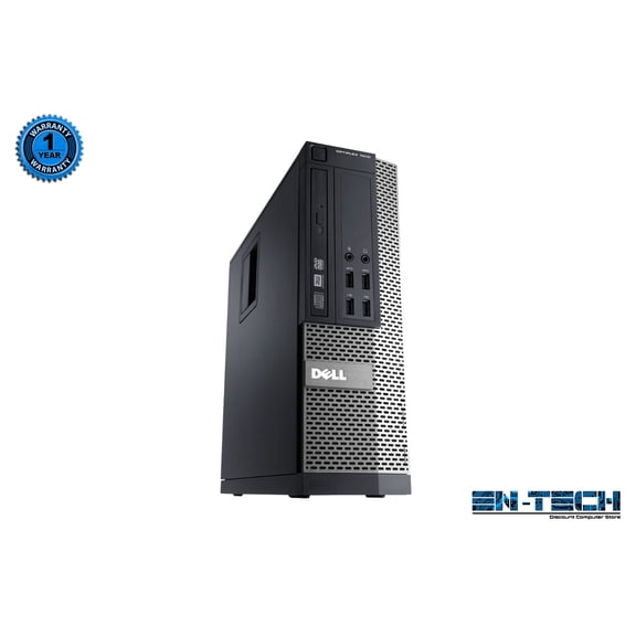 Restored Dell Desktop Computer SFF Intel Core i56th Gen. Processor 8GB RAM 1TB HD WiFi Adapter DVD and 22" LCD Windows 10 PC (Refurbished)