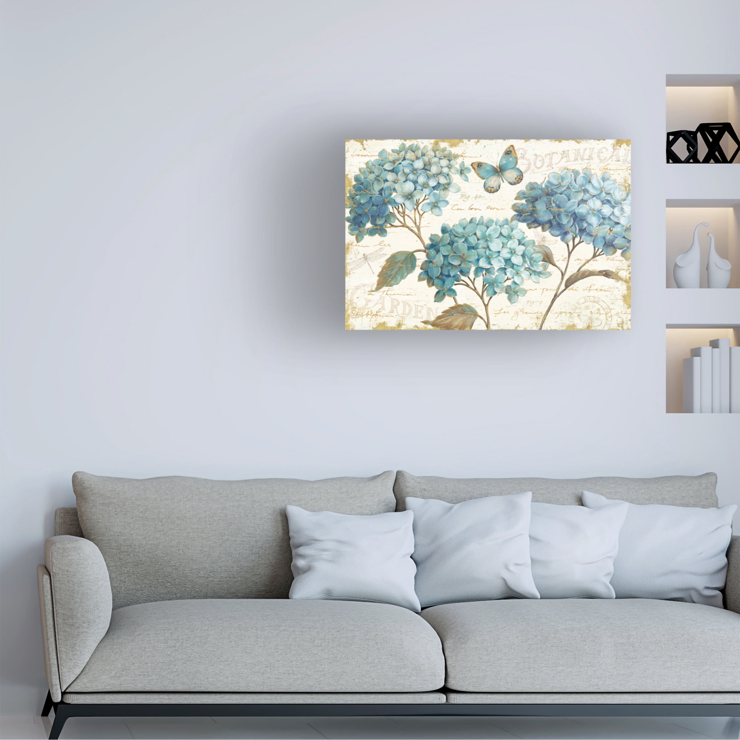 Debra Van Swearingen 'Floating Butterfly II' Canvas Art