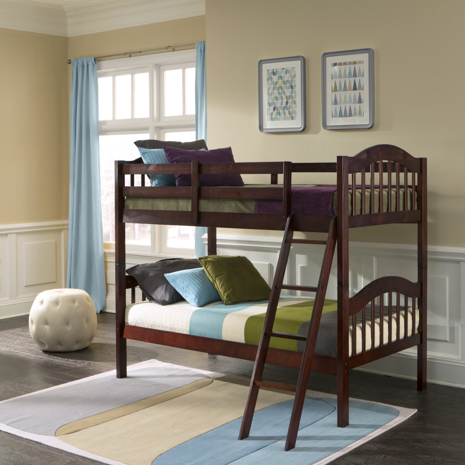 Storkcraft Long Horn Twin Over Twin Bunk Bed Walmart Com Walmart Com