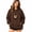Brown, variant on OYPGUE Pet Carrier Hoodie,Cat Pouch Hoodie,Snug Pup Sweatshirt,Small Dog Sweatshirt Carrier