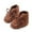 Brown, variant on Deals up to 70% off Mrasaso Kids Shoes Winter Baby Cotton Boots for Boys and Girls Baby Shoes Plush Warm Snow Shoes Soft Soled Baby Walking Shoes