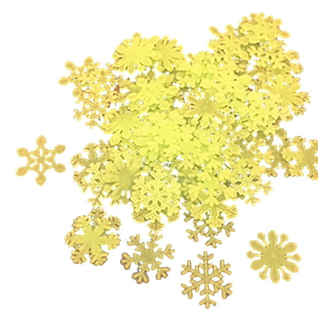 

Veki Luminous Snowflake Wall Sticker Children s Room Kindergarten Bedroom Living Room Dormitory Snowflake Fluorescent Christmas Sticker Pajama Party Decorations