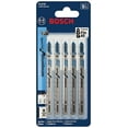thumbnail image 2 of Bosch 4 Inch 8 Tpi Special For Aluminum T-Shank Jig Saw Blades 5 Piece, 2 of 2