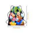 thumbnail image 3 of 6/24pcs Disney The Red Minnie Mickey Mouse Birthday Party Gifts Non-woven Drawstring Bags Kids Favor Swimming School Backpacks, 3 of 5