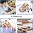 thumbnail image 2 of Geaub succulent and cactus super large storage pencil case - multi-compartment, washable polyester, quick access design, easy grip handle, for students and professionals, 2 of 8