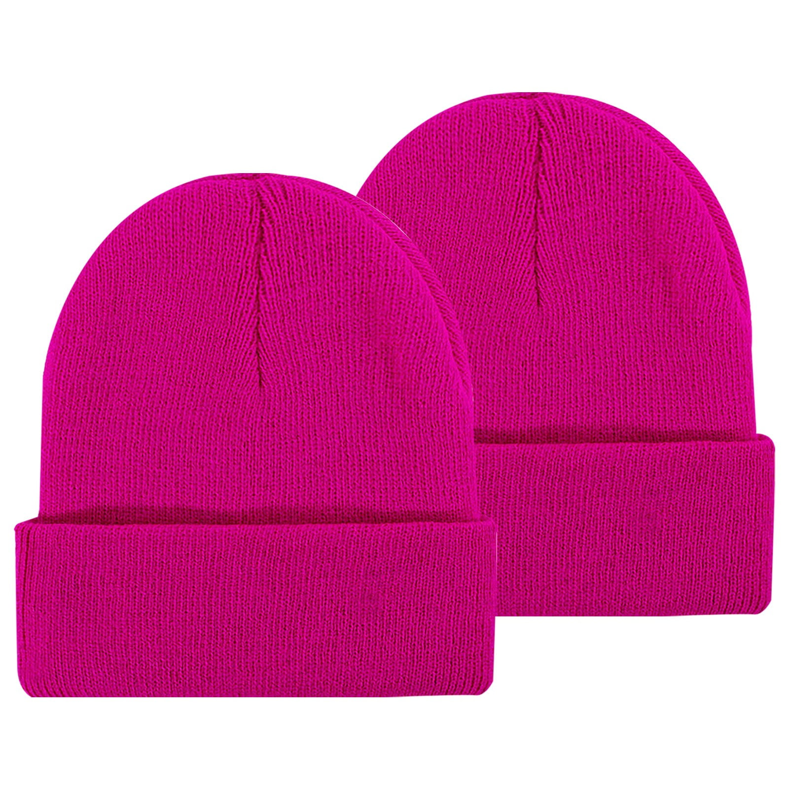 帽子 Bucktail Knit Beanie WZXFASHION Unisex Beanie Winter Knitted Cuffed Soft Warm Hat For