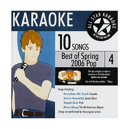 Karaoke: Best of Spring 2006 Pop, Vol. 4 (All For The Best Karaoke)
