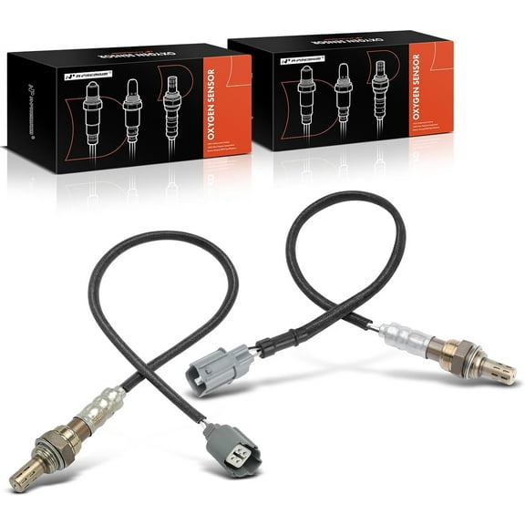 A-Premium O2 Oxygen Sensor Replacement for Honda Accord 1995-1999 Acura CL 1997-1999 Upstream and Downstream 2-PC Set
