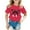 Hot Pink, variant on T Shirts for Girls Size 8 Oversize Cartoon Print Crewneck Soft Stretch Birthday Outfits for Toddler Girls