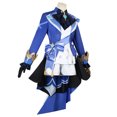 thumbnail image 4 of Disfraz de Cosplay del juego Genshin Impact Focalors, disfraz de Fontaine God of Justice, uniforme elegante, sombrero Vision Hydro, conjunto completo para mujer, 4 of 5