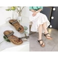 thumbnail image 4 of Sandalias de playa con diamantes de imitación y flores planas bohemias Wmkox8yii  ytu1280, 4 of 9
