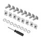 thumbnail image 2 of Tornillos para placa trasera de fútbol americano, , tamaño para adultos jóvenes, entrenamiento atlético, equipamiento profesional de fútbol am, 2 of 9