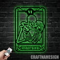 thumbnail image 5 of Craftnamesign Custom Couple Skeleton Metal Wall Art, Skeleton Wall Decor, Unique Home Decor, 5 of 5