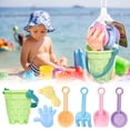 thumbnail image 2 of Complete Beach Play Set for Kids with Toy Car Bucket and Digging Tools Outdoor Sand Water Activity Toy, 2 of 7
