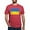 Heather Red, variant on CafePress - Ukraine Flag T Shirt - Mens Tri-blend T-Shirt
