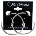 thumbnail image 2 of Mi Amore Knot Dangle-Earrings Silver-Tone, 2 of 2