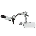 thumbnail image 3 of AmScope 10X Widefield Stereo Microscope with Boom Arm Stand and Incident Light New, 3 of 4