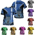 thumbnail image 2 of Personalized Disc Golf T-Shirt 3D All Over Printing S-5XL, Disc Golf Shirts for Men, Mens Disc Golf Tee Shirt (Purple, M), 2 of 8