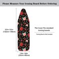thumbnail image 5 of Kuiaobaty Rose Polka Dot Red Pink Pattern Ironing Board Cover Non-Slip Ironing Board Replacement Cover Protective Scorch Polyster with Elastic Edge Home & Kitchen Accessories, 5 of 5
