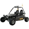 Massimo GKM 200cc Go Kart | 6mo Warranty for Youth & Kids | Off-Road Baja Buggy 2WD 30mph (Black)