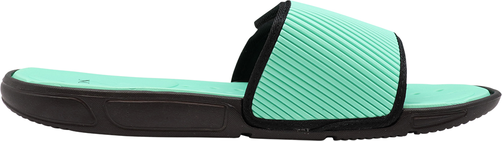 NORTY Mens Drainage Slide Sandals Adult Male Footbed Sandals Green - image 3 of 7