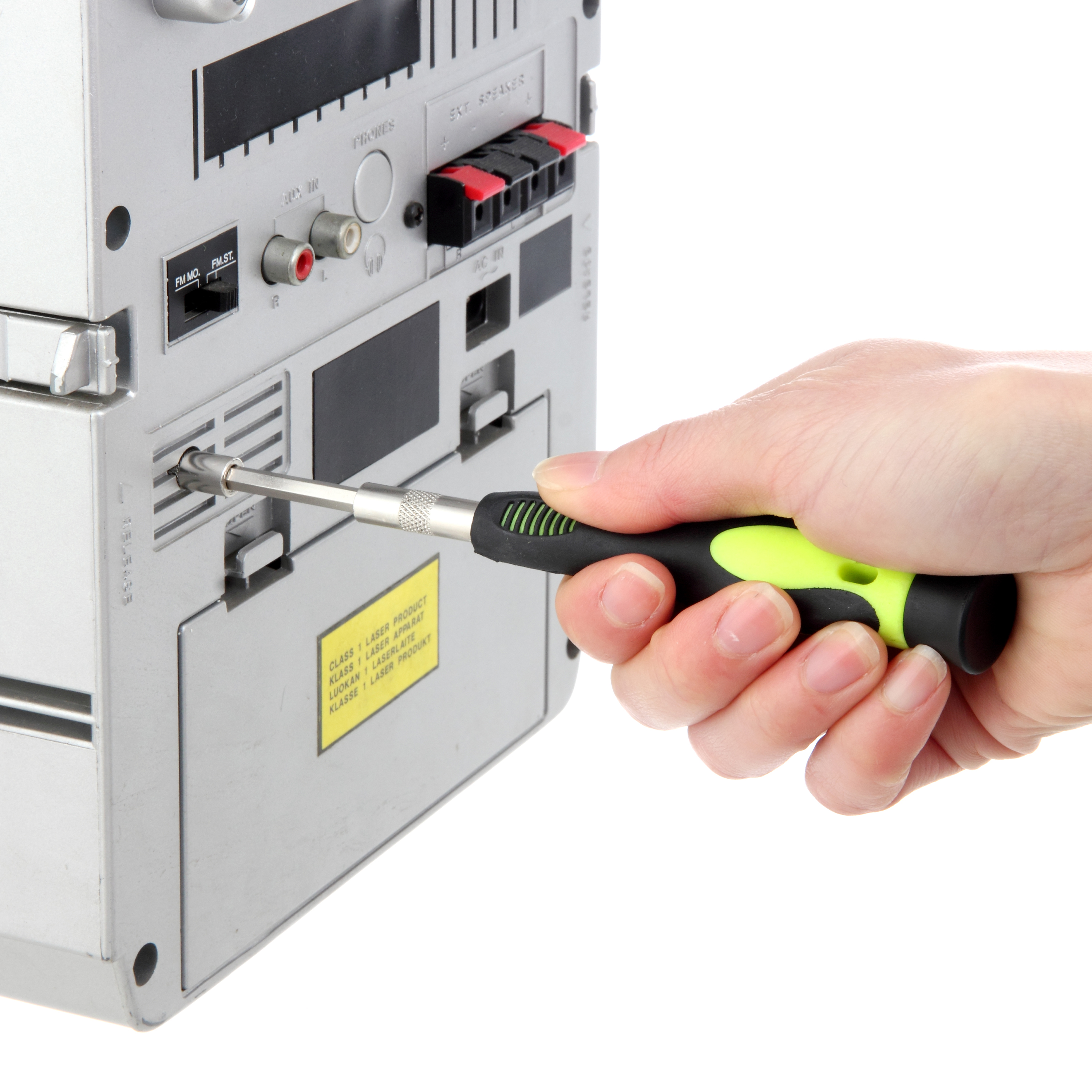 Hyper Tough 65 Piece Ratcheting Screwdriver Set With Case
